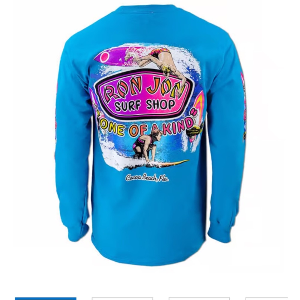 Ron Jon Cocoa Beach FL Multi Surfer Long Sleeve Tee